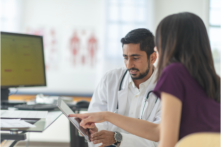 Doctor in Office