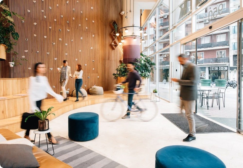Office lobby